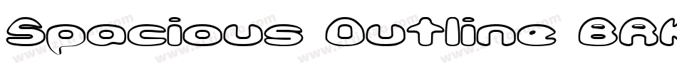 Spacious Outline BRK字体转换